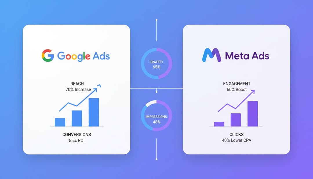 Google Ads vs Meta Ads: Which Drives Better ROAS?